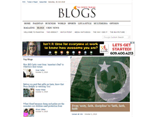 Tablet Screenshot of blogs.tribune.com.pk
